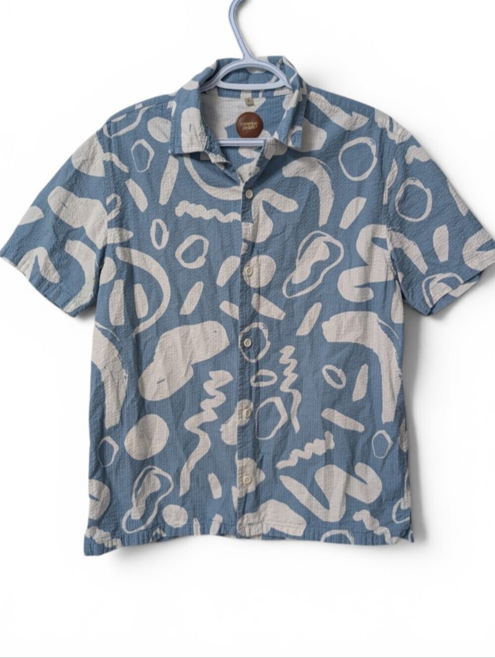 Common People Poles SS Rever Printed Shirt - Picture 6 of 10